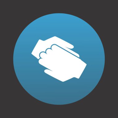 Projeniz için el sıkışma simgesi