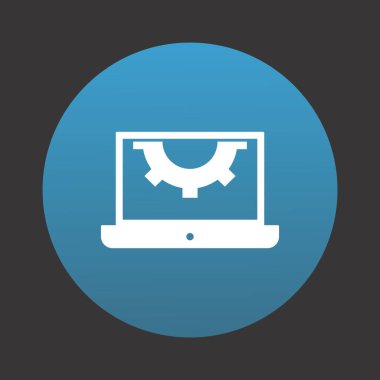 Projemiz için dizüstü bilgisayar simgesi