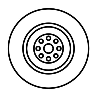 Web ve grafik tasarımı için modern vektör çizgisi simgesi tasarımınız ve diğer projeleriniz için özeldir