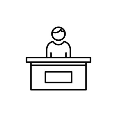 Projeniz için resepsiyon simgesi