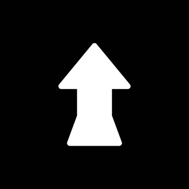  Web tasarımı için yukarı yönlü ok simgesi