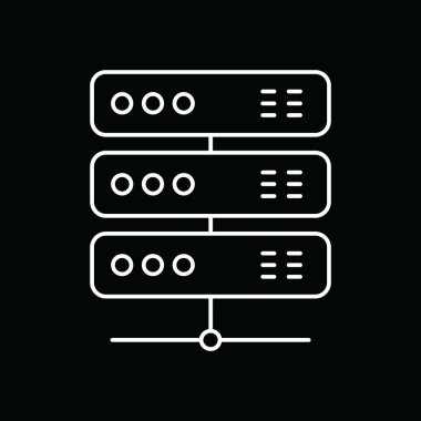 Projeniz için vektör veri simgesi