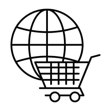 Web ve grafik tasarımı için modern vektör çizgisi simgesi tasarımınız ve diğer projeleriniz için özeldir