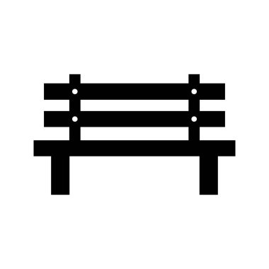 Projeniz için vektör Bench simgesi