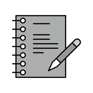 Vektör raporu simgesi yaratıcı vektör tasarım şablonu