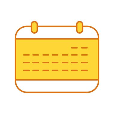  Vektör Takvim Simgesi, illüstrasyon