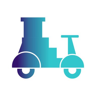 dağıtım motoru, vektör illüstrasyon