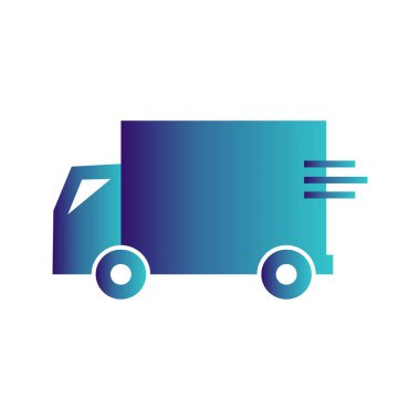 servis hızlı araba, vektör illüstrasyon