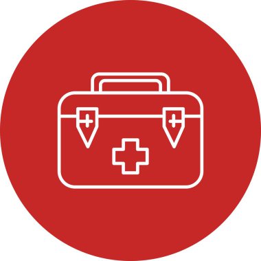 çanta simgesi, web grafiği, vektör illüstrasyonu 