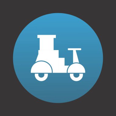 dağıtım motoru, vektör illüstrasyon