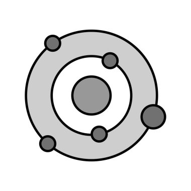  boşluk simgesi, vektör illüstrasyonu