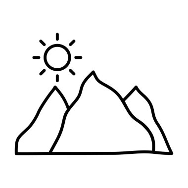 Web ve grafik tasarımı için modern vektör çizgisi simgesi tasarımınız ve diğer projeleriniz için özeldir