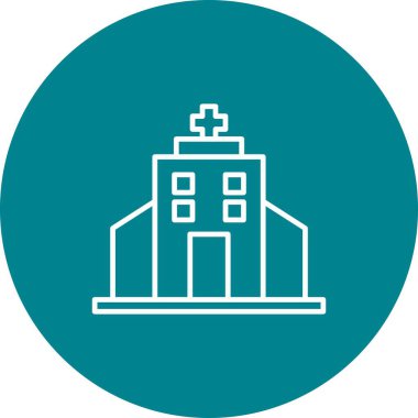  Projeniz için vektör hastanesi simgesi