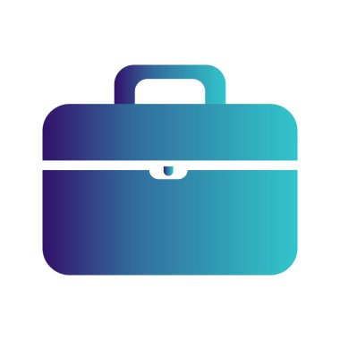 iş çantası simgesi, web grafiği, vektör illüstrasyonu 