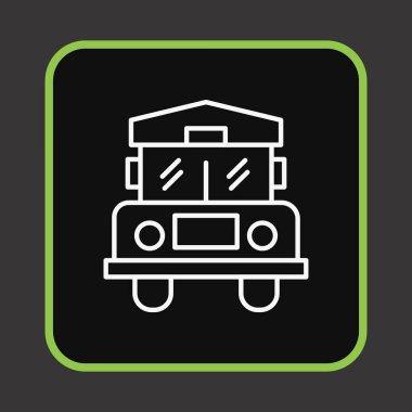 Projeğiniz için otobüs simgesi