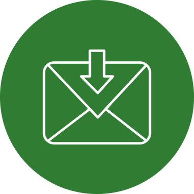 Vektör ileti simgesi, illüstrasyon