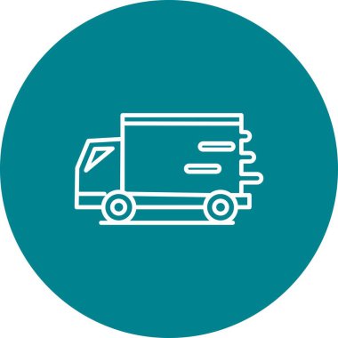 servis hızlı araba, vektör illüstrasyon