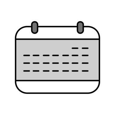  Vektör Takvim Simgesi, illüstrasyon