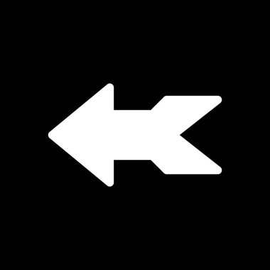 Projeniz için sol yön ok simgesi