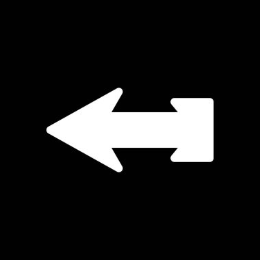 Projeniz için sol yön ok simgesi