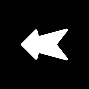 Projeniz için sol yön ok simgesi