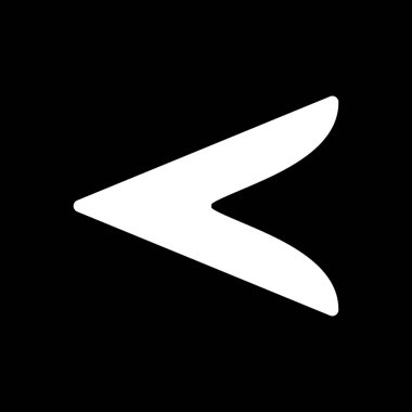 Projeniz için sol yön ok simgesi