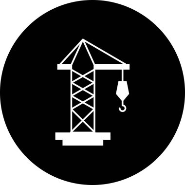 Projeniz için vektör vinç simgesi