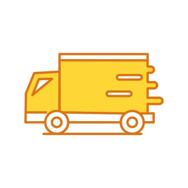 servis hızlı araba, vektör illüstrasyon