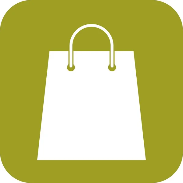 Einkaufstaschensymbol Webgrafik Vektorillustration — Stockvektor
