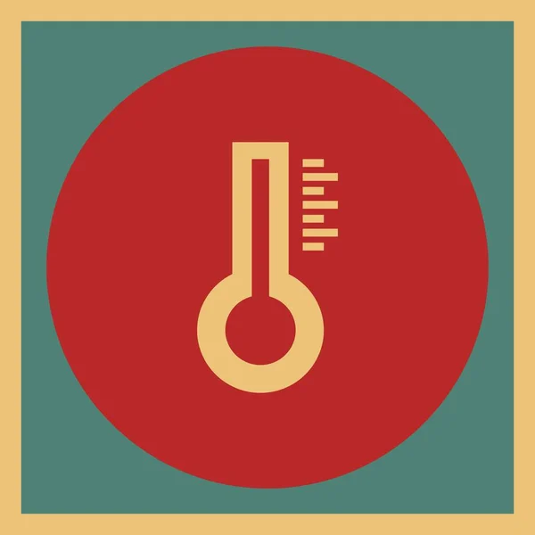 Icône Thermomètre Pour Votre Projet — Image vectorielle