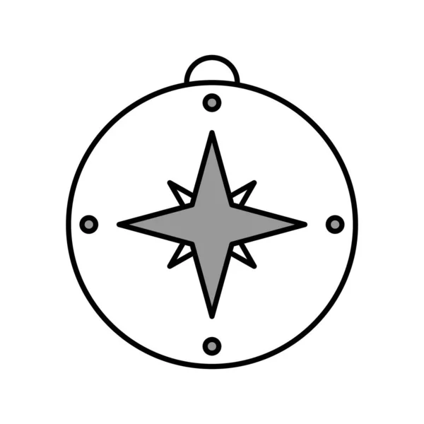 Kompass Symbol Für Ihr Projekt — Stockvektor
