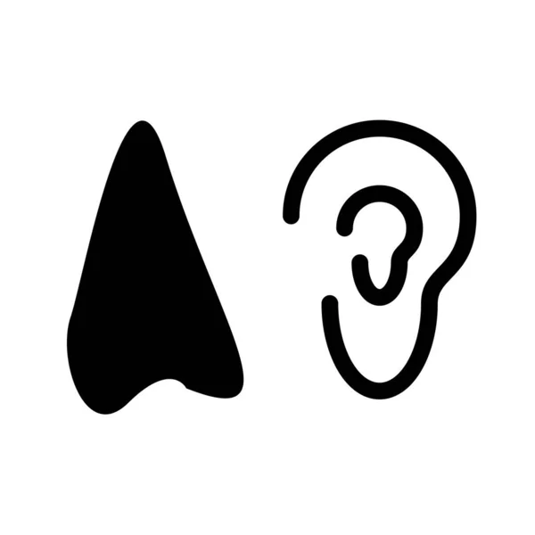 Icono Oído Vectorial Para Proyecto — Archivo Imágenes Vectoriales