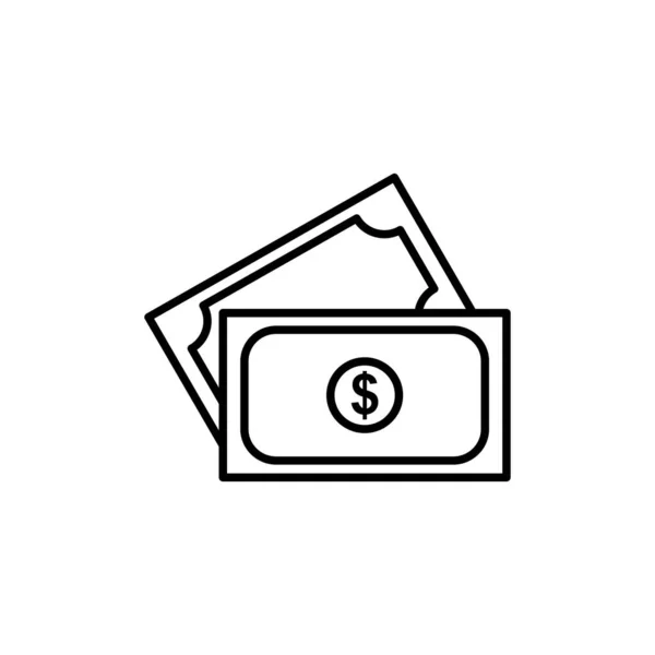 Valuta Pictogram Voor Project — Stockvector