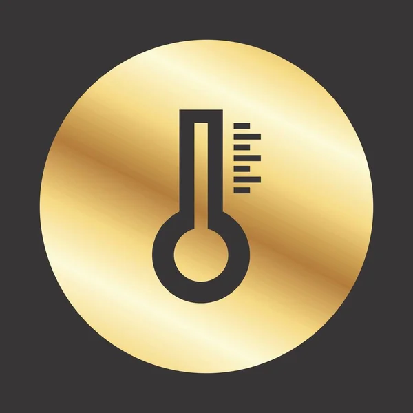 Thermometer Symbol Für Ihr Projekt — Stockvektor