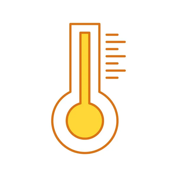 Vector Thermometer Icoon Voor Project — Stockvector