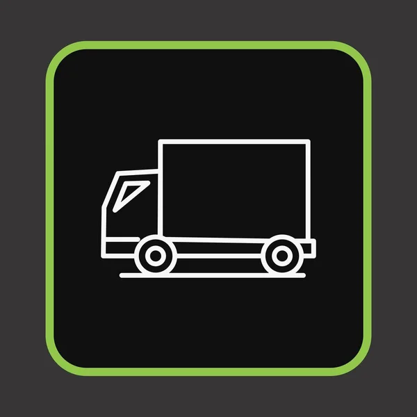 Truck Icoon Voor Project — Stockvector