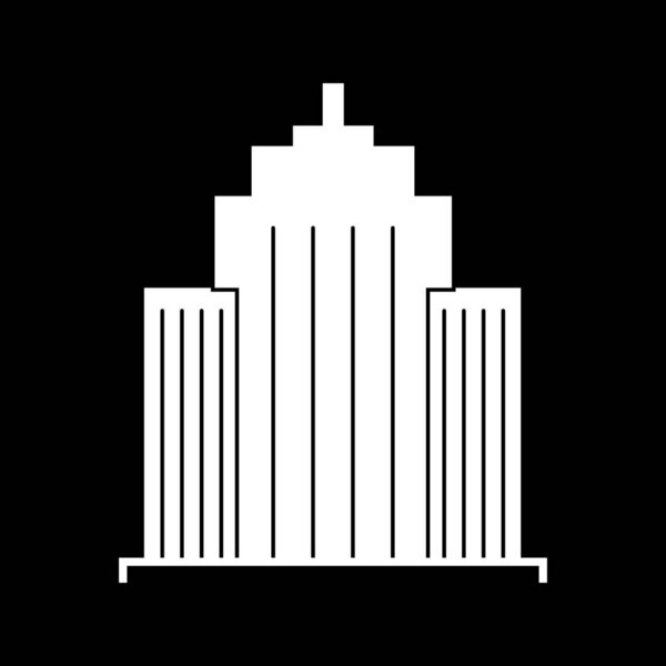  Иконка векторного здания 