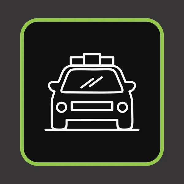 Icono Coche Para Proyecto — Vector de stock