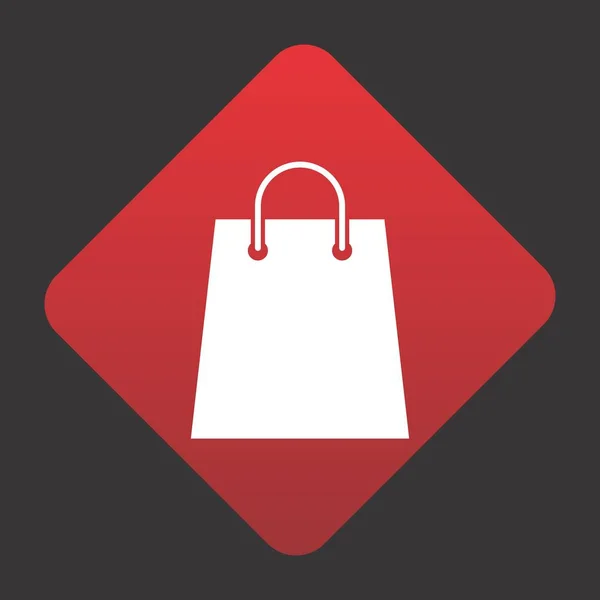 Shopping Bag Symbol Für Ihr Projekt — Stockvektor