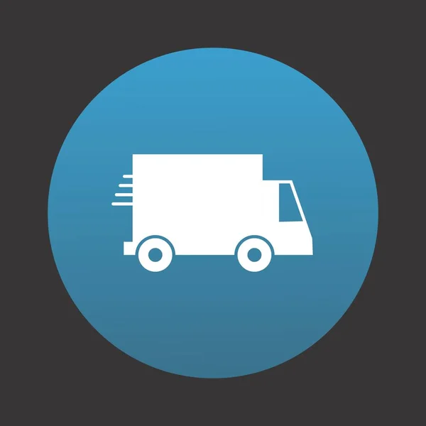 Truck Icoon Voor Project — Stockvector