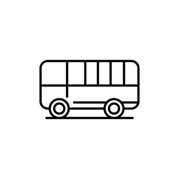 Bus Icon Your Projec — Stock Vector