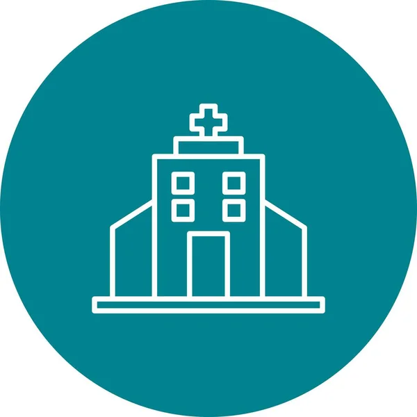 Vektor Krankenhaus Symbol Für Ihr Projekt — Stockvektor