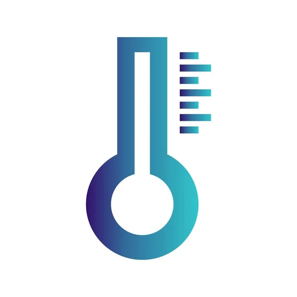 Vector Thermometer Icoon Voor Project — Stockvector