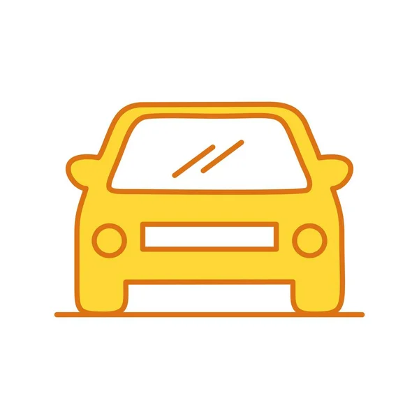 Vector Icono Coche Para Proyecto — Vector de stock