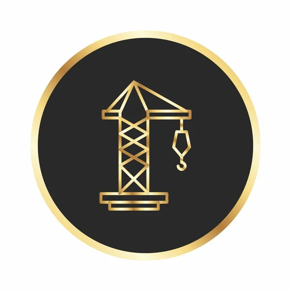 Kranich Symbol Für Ihr Projekt — Stockvektor