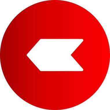 Projeniz için sol yön ok simgesi