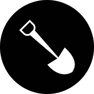 Projeniz için vektör kürek simgesi