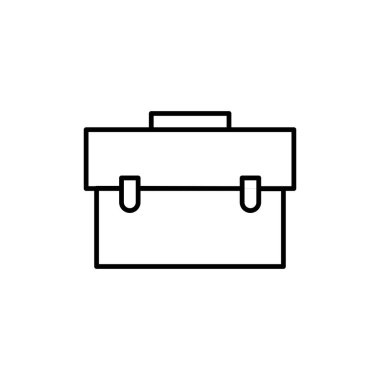 Çantanın vektör çizimi, ofis çantası