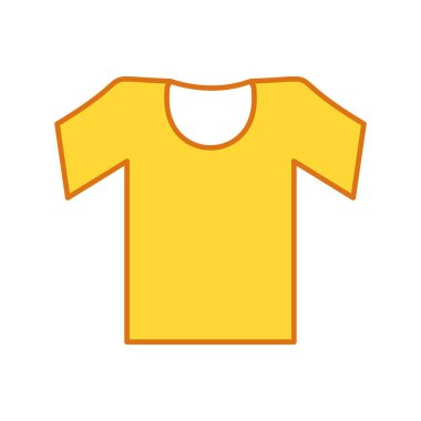  Vektör gömleği illüstrasyonu