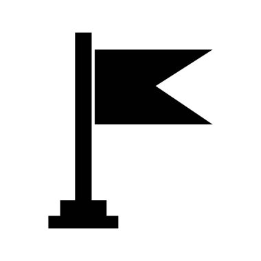 bayrak simgesi, web grafiği, vektör illüstrasyonu 